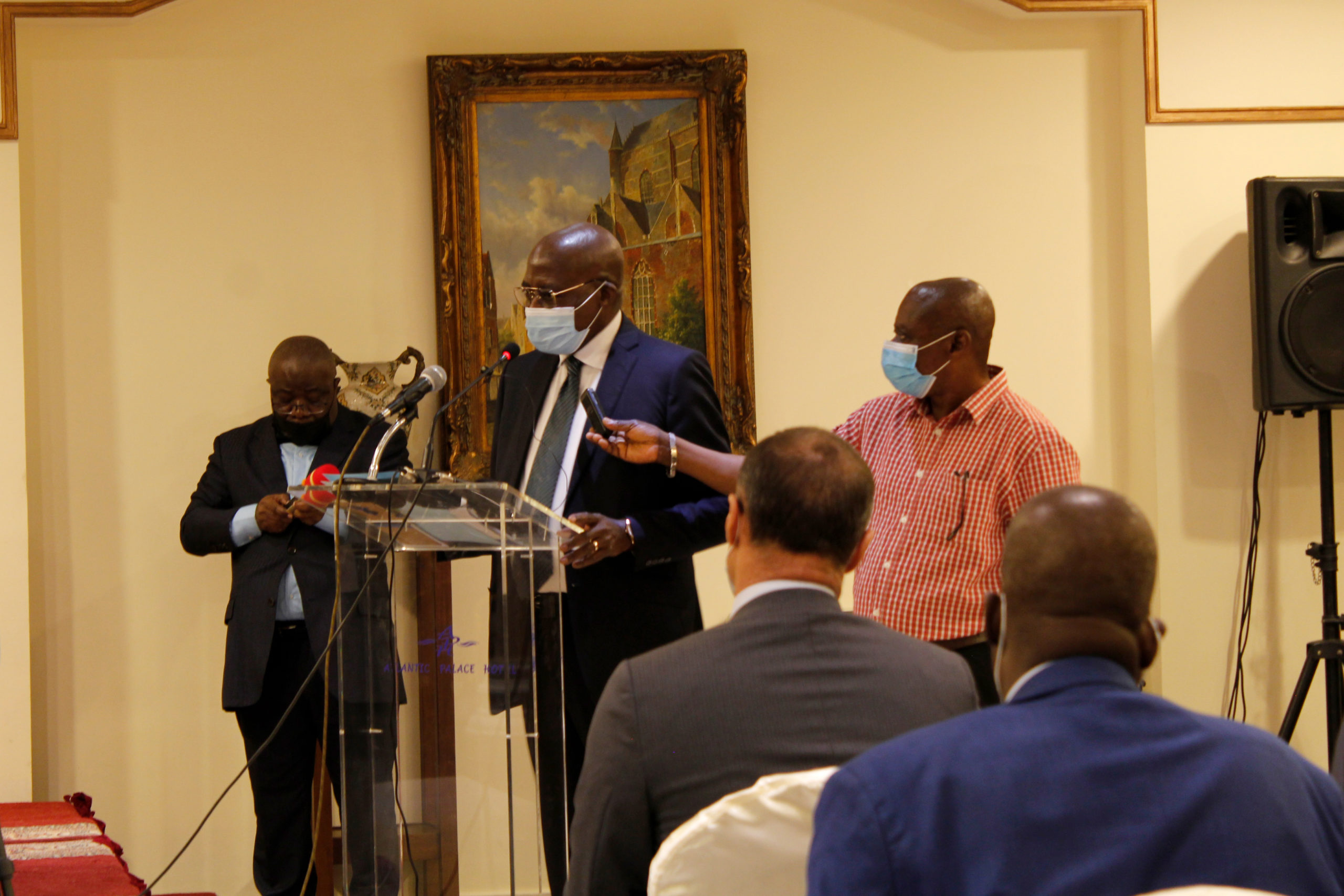 RENCONTRE DU PREMIER MINISTRE, CHEF DU GOUVERNEMENT, AVEC LES ENTREPRISES DE POINTE-NOIRE