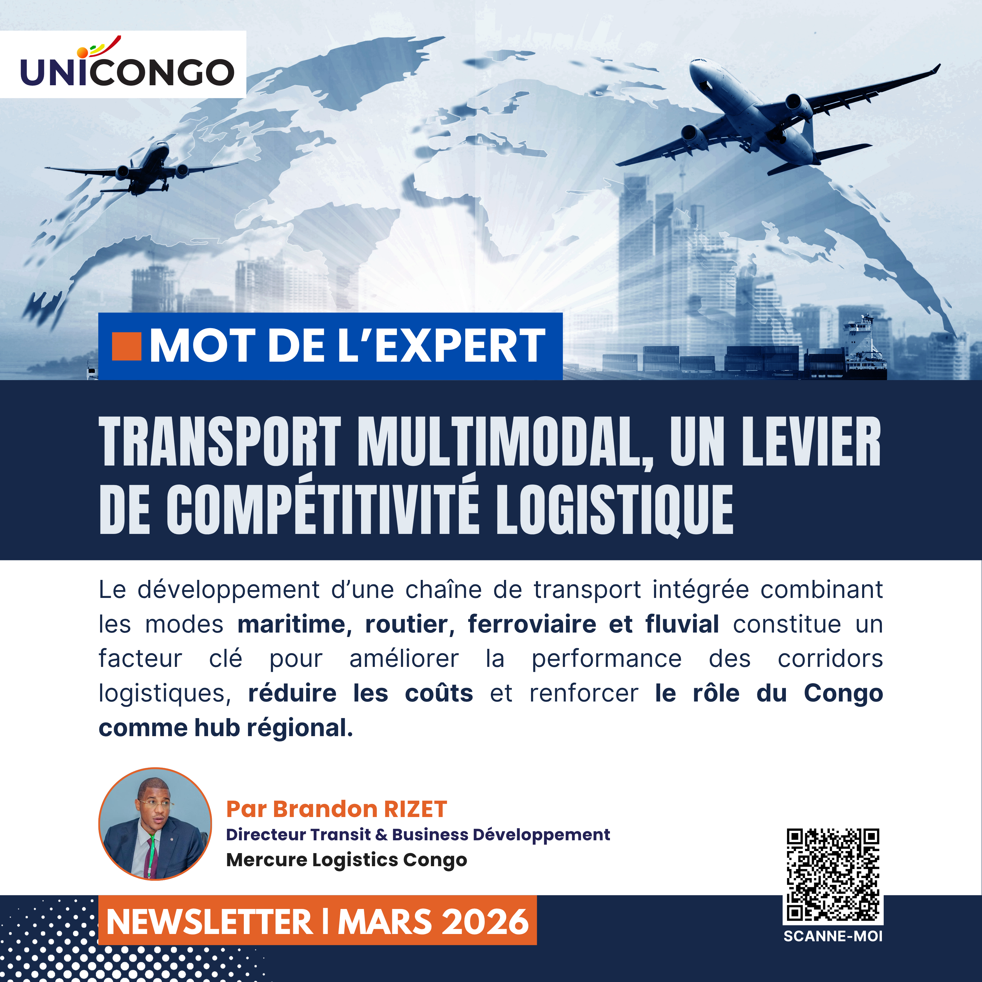 Transport multimodal : un accélérateur de accélérateur pour les corridors logistiques du Congo