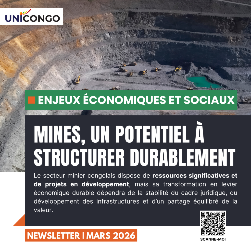 Le secteur minier : un potentiel confirmé, une maturité encore en construction