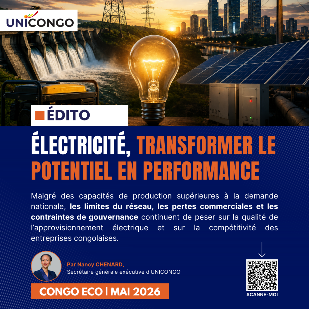 Energie au Congo : Réformes, intégration régionale, souveraineté financière et mobilisation du secteur privé au service de la croissance.